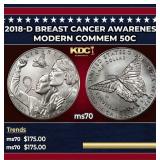 2018-d Breast Cancer Awareness Modern Commem Half