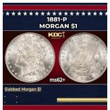 1881-p Morgan Dollar $1 Grades Select Unc