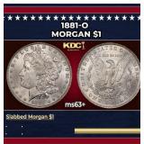 1881-o Morgan Dollar $1 Grades Select+ Unc