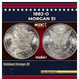 1882-o Morgan Dollar $1 Grades Choice+ Unc