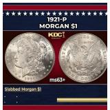 1921-p Morgan Dollar $1 Grades Select+ Unc