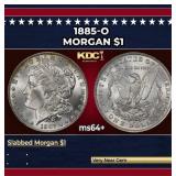 1885-o Morgan Dollar $1 Grades Choice+ Unc