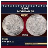 1921-d Morgan Dollar $1 Grades GEM Unc