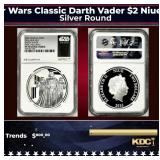 NGC 2016 Star Wars Classic Darth Vader $2 Niue 1oz