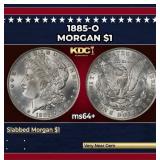 1885-o Morgan Dollar $1 Grades Choice+ Unc