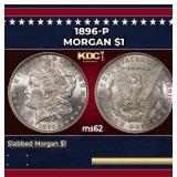 1896-p Morgan Dollar $1 Grades Select Unc