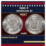 1880-p Morgan Dollar $1 Grades Select+ Unc