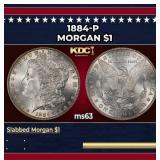 1884-p Morgan Dollar $1 Grades Select Unc