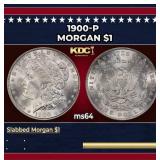 1900-p Morgan Dollar $1 Grades Choice Unc