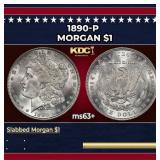 1890-p Morgan Dollar $1 Grades Select+ Unc