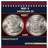 1881-s Morgan Dollar $1 Grades Choice Unc