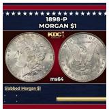 1898-p Morgan Dollar $1 Grades Choice Unc