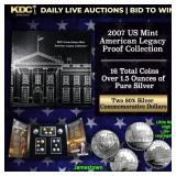 2007 U.S. Mint American Legacy Collection Set 16 C