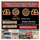 Lincoln Wheat Cent 1c Mixed Roll Orig Brandt McDon