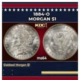 1884-o Morgan Dollar $1 Grades Choice Unc