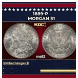 1889-p Morgan Dollar $1 Grades Select Unc