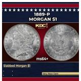 1889-p Morgan Dollar $1 Grades Choice+ Unc
