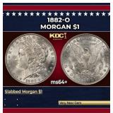 1882-o Morgan Dollar $1 Grades Choice+ Unc