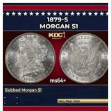 1879-s Morgan Dollar $1 Grades Choice+ Unc