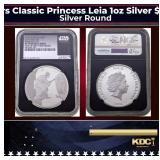 NGC NGC 2016 Star Wars Classic Princess Leia 1oz S