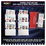 1973-1978 Mint Set Run Plus Bonus Silver Bicentenn