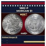 1882-p Morgan Dollar $1 Grades Select Unc