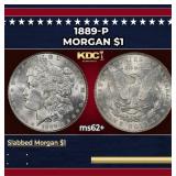 1889-p Morgan Dollar $1 Grades Select Unc