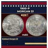 1900-p Morgan Dollar $1 Grades Choice Unc