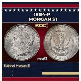 1884-p Morgan Dollar $1 Grades Select Unc