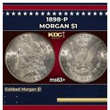 1898-p Morgan Dollar $1 Grades Select+ Unc