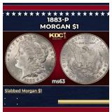 1883-p Morgan Dollar $1 Grades Select Unc