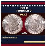 1881-p Morgan Dollar $1 Grades Select Unc