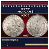 1887-p Morgan Dollar $1 Grades Select Unc