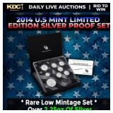 RARE 2014 United States Mint Limited Edition Silve