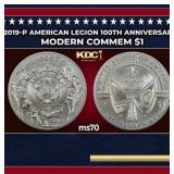 2019-p American Legion Modern Commem Dollar 100th