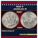 1900-p Morgan Dollar $1 Grades Choice+ Unc