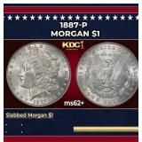 1887-p Morgan Dollar $1 Grades Select Unc