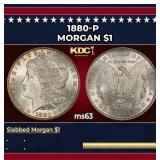 1880-p Morgan Dollar $1 Grades Select Unc