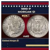 1890-p Morgan Dollar $1 Grades Select Unc