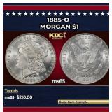 1885-o Morgan Dollar $1 Grades GEM Unc