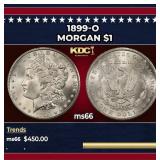 1899-o Morgan Dollar $1 Grades GEM+ Unc