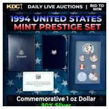 1994 United States Mint Prestige Proof Set With Bo
