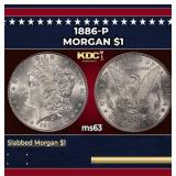 1886-p Morgan Dollar $1 Grades Select Unc