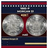 1885-p Morgan Dollar $1 Grades Select Unc