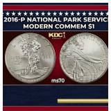 2016-p National Park Service Modern Commem Dollar