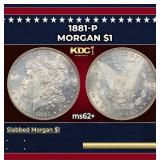 1881-p Morgan Dollar $1 Grades Select Unc