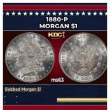 1880-p Morgan Dollar $1 Grades Select Unc