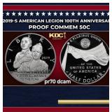 2019-s American Legion Proof Modern Commem Half Do