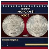 1896-p Morgan Dollar $1 Grades Select Unc