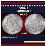 1884-p Morgan Dollar $1 Grades Select Unc